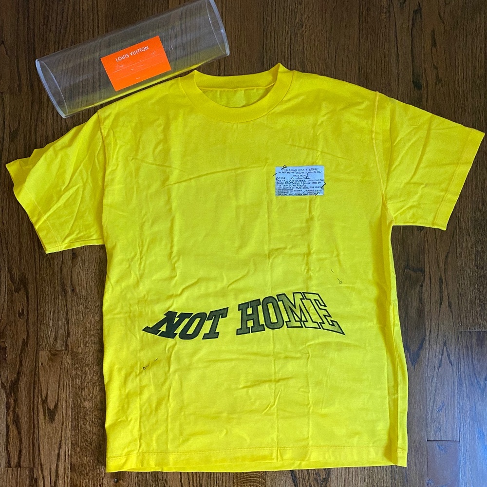 Louis Vuitton x Virgil Abloh "NOT HOME" T-shirt